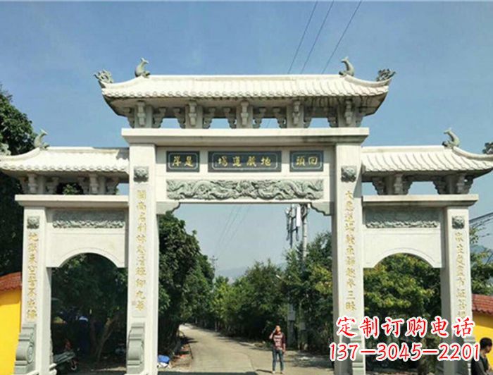 宜宾大理石牌坊雕塑