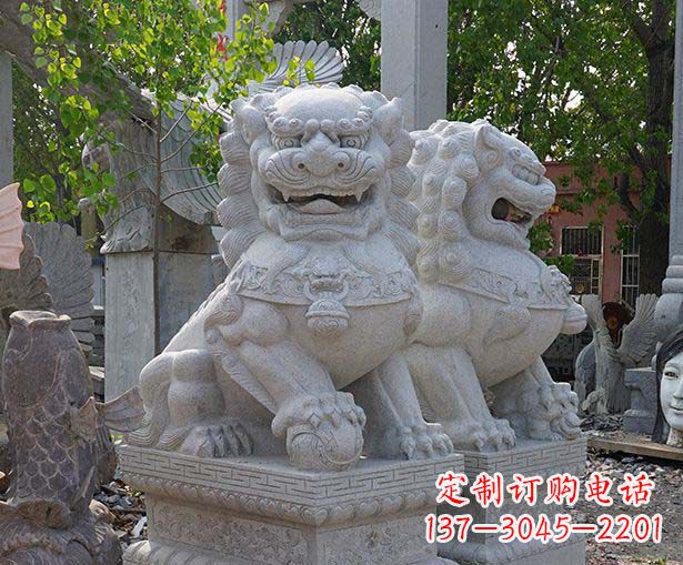 宜宾中领雕塑狮子雕塑定制