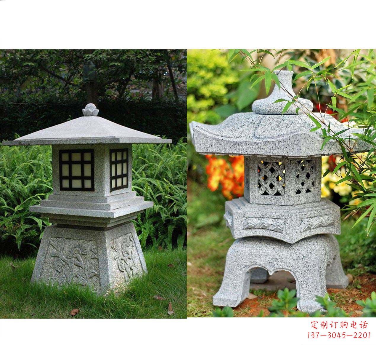 宜宾大理石小型石灯雕塑