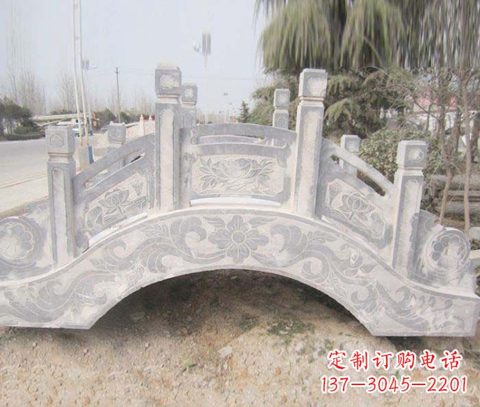 宜宾精美大理石小型拱桥石雕