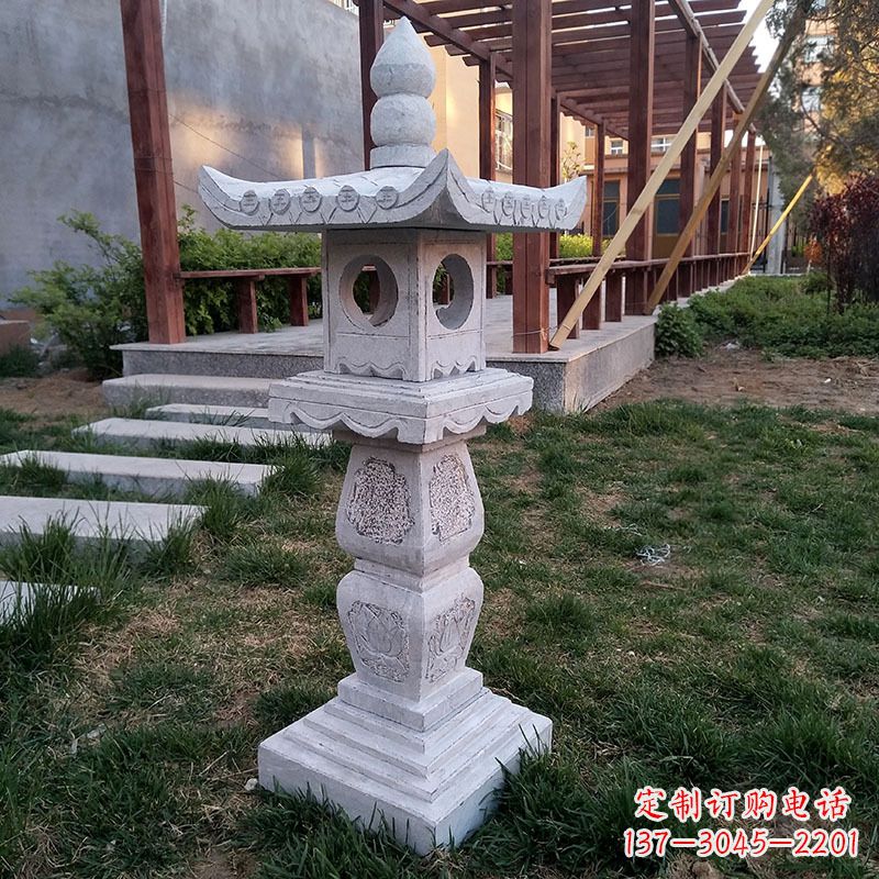 宜宾大理石灯笼雕塑