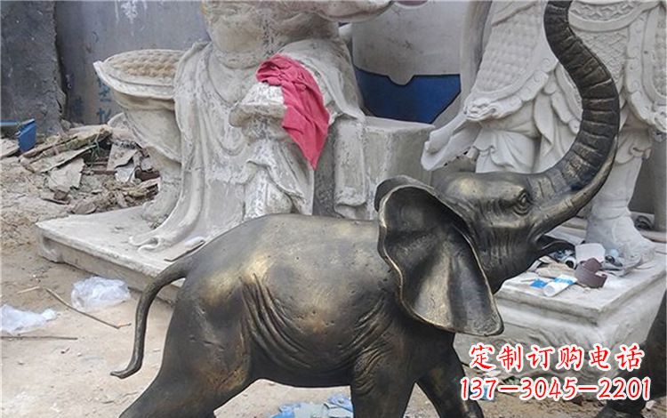 宜宾精美大象铜雕