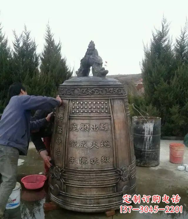 宜宾大型铜钟寺庙铜雕