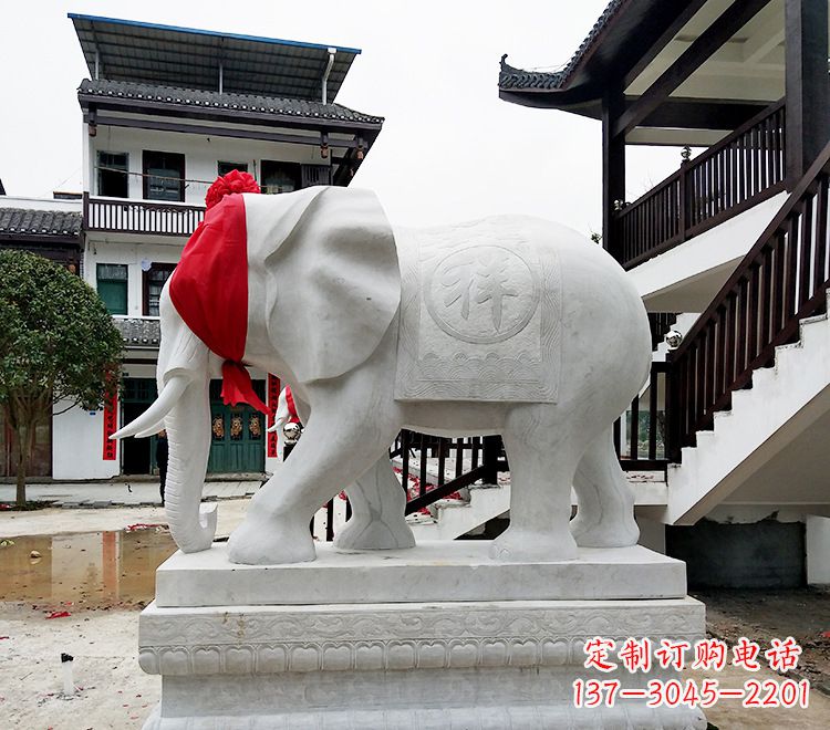 宜宾精致大象雕塑