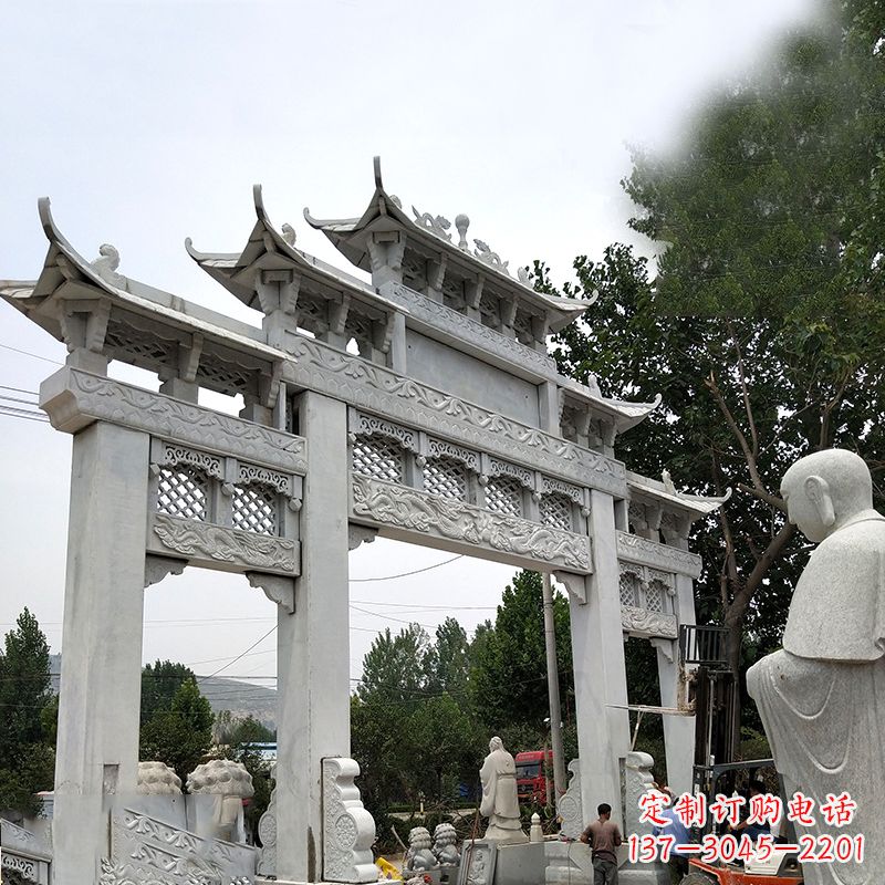 宜宾牌坊雕塑——精美、经久耐用的室外装饰艺术