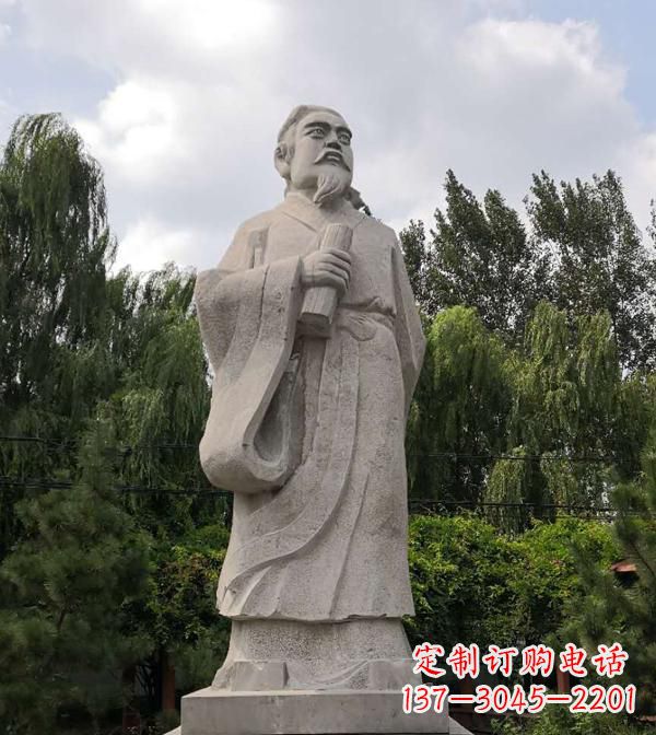 宜宾中国古代历史名人雕塑