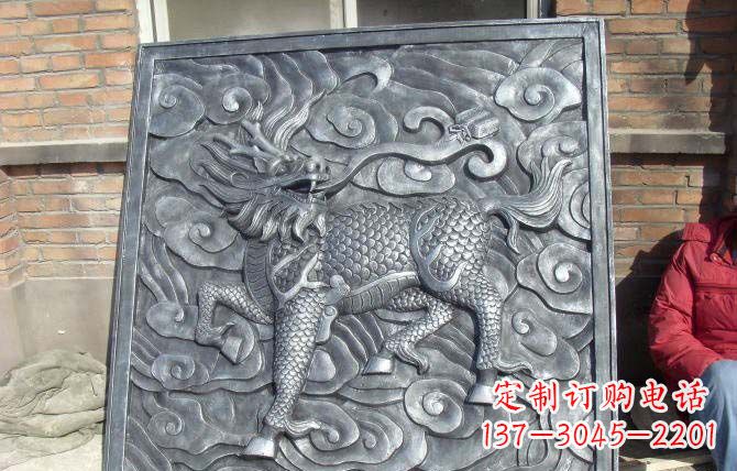 宜宾雕塑·锻铜古典麒麟