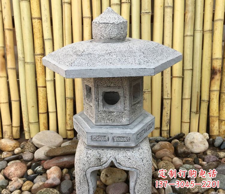 宜宾精美仿古灯笼石雕