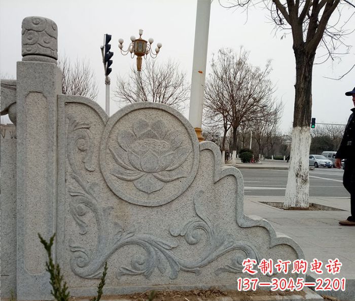 宜宾仿古护城河石栏板