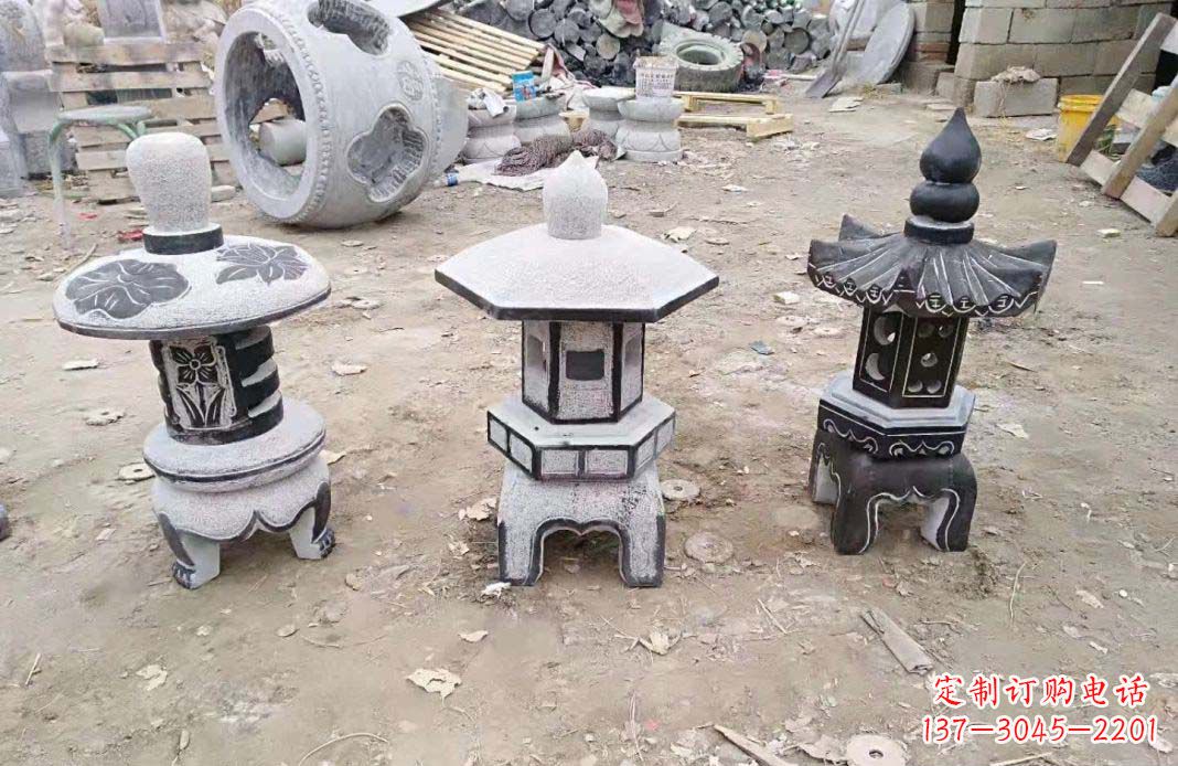 宜宾仿古石灯雕塑