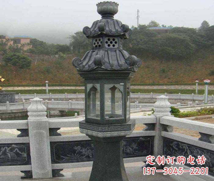 宜宾仿古石灯公园景观石雕