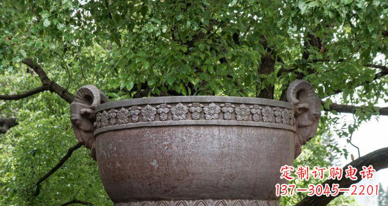 宜宾中领雕塑仿古水缸铜雕