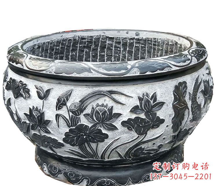 宜宾传承古典,精致仿古庭院花盆雕塑