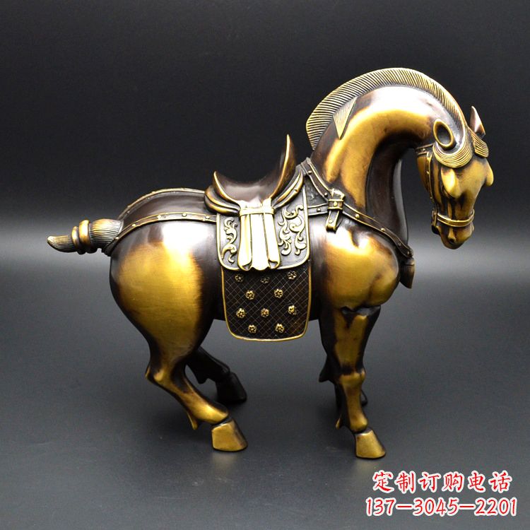 宜宾精美仿古铜马雕塑