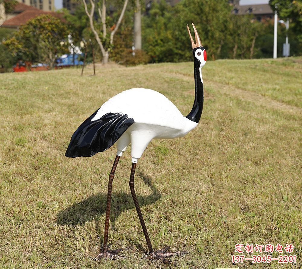 宜宾精美仙鹤雕塑