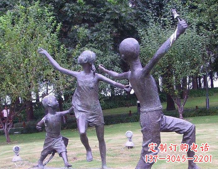 宜宾可爱儿童雕塑