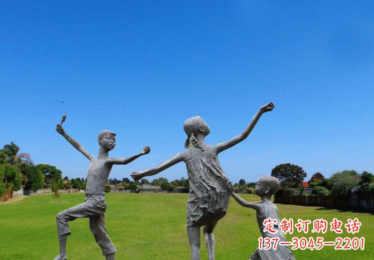 宜宾精美儿童铜雕