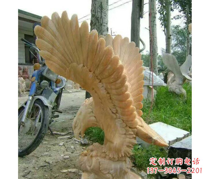 宜宾精美老鹰雕塑,让你的室内装饰更加完美