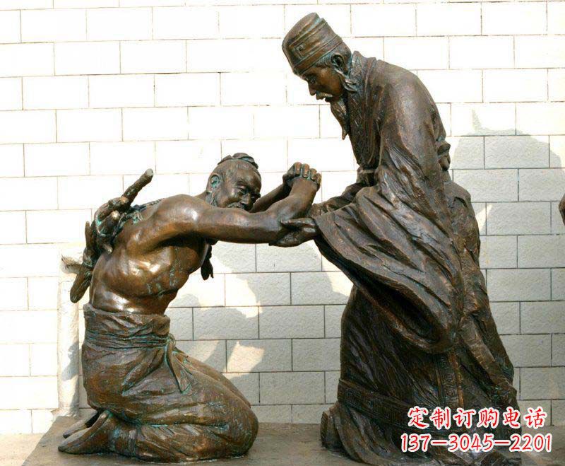 宜宾中领雕塑——传承古代文化的名人铜雕