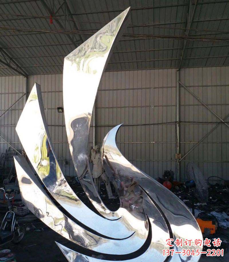 宜宾精巧不锈钢和平鸽雕塑