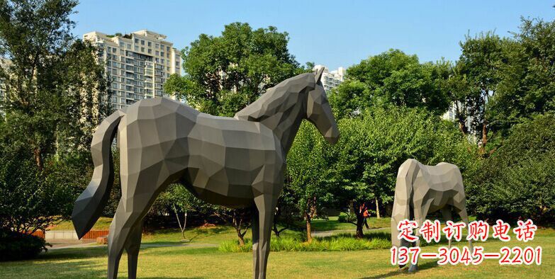 宜宾产品名称不锈钢动物抽象雕塑