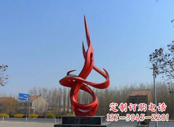 宜宾不锈钢火苗经典建筑雕塑