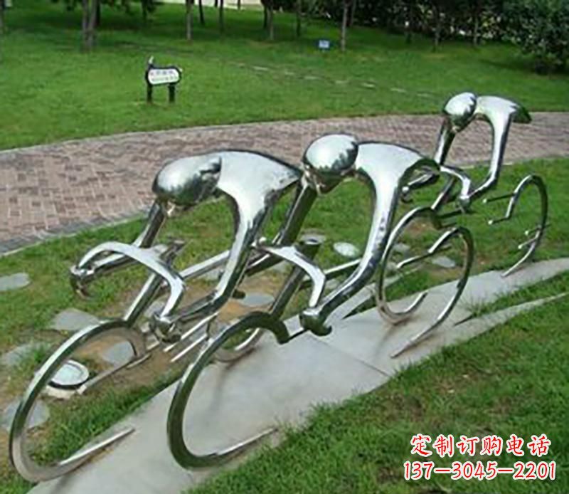宜宾西安中领雕塑——骑行出美好,独自发现!