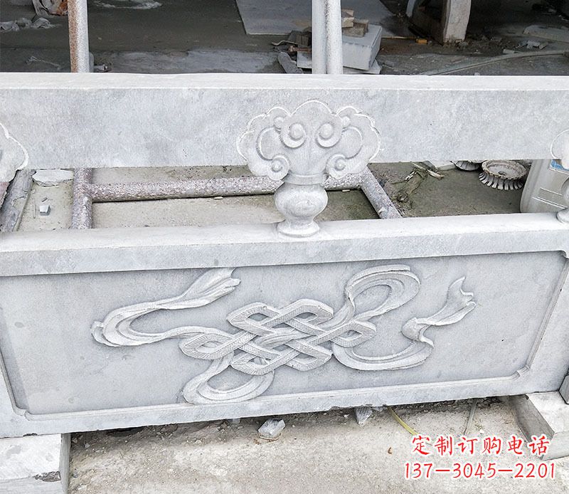 宜宾公园大理石栏板景观石雕 (4)