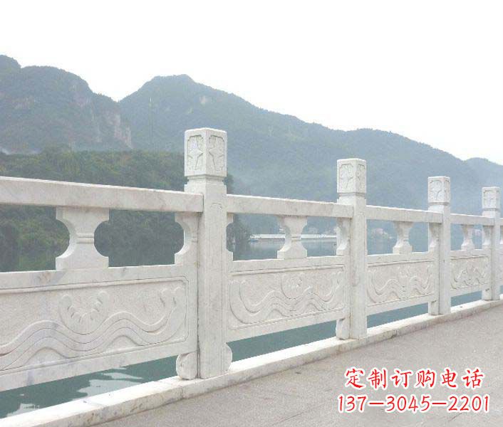 宜宾高品质公园大理石栏板景观石雕