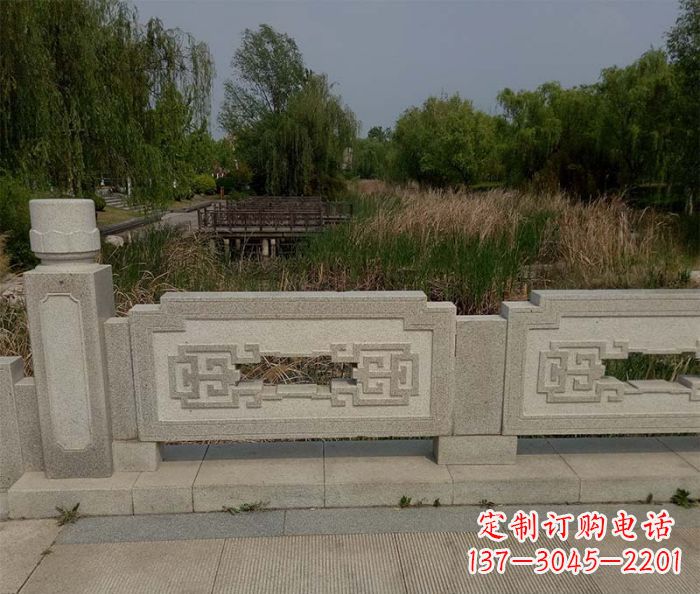 宜宾公园大理石栏板石雕 (5)