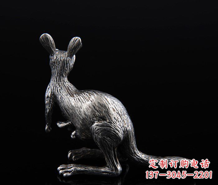 宜宾精美的袋鼠铜雕