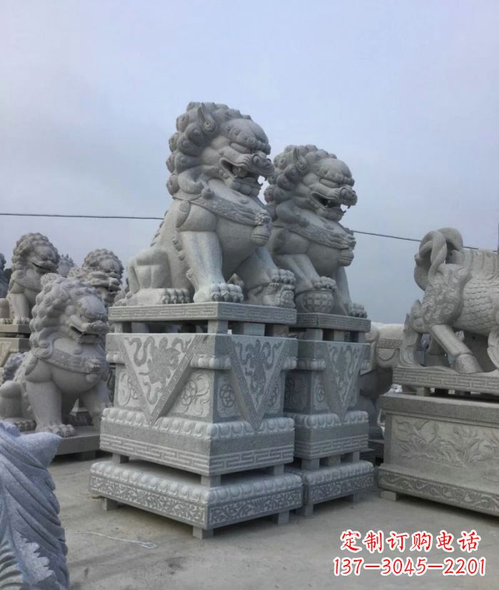 宜宾大理石狮子石雕
