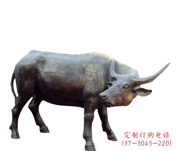 宜宾优质静谧水牛铜雕