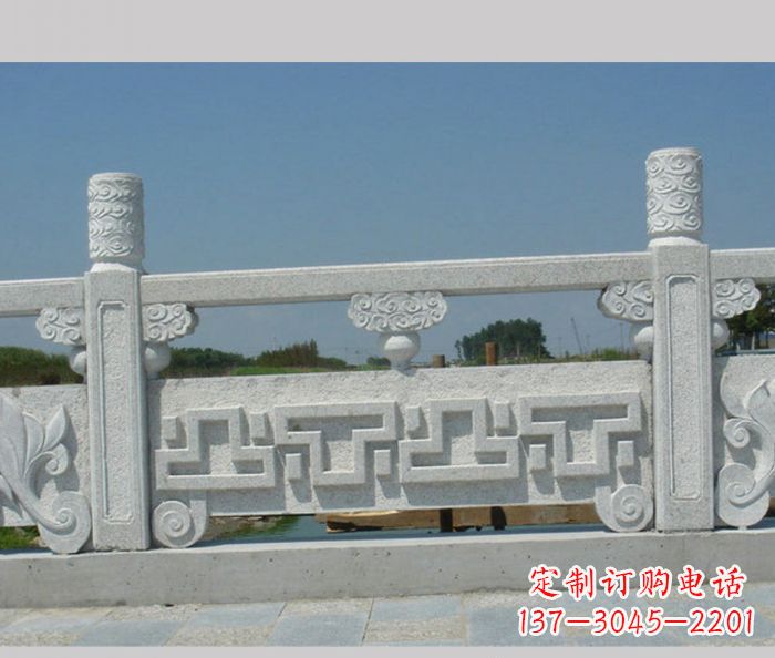 宜宾公园景观大理石栏板雕塑