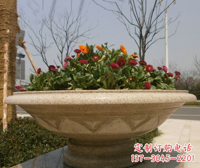 宜宾中领雕塑花盆石雕