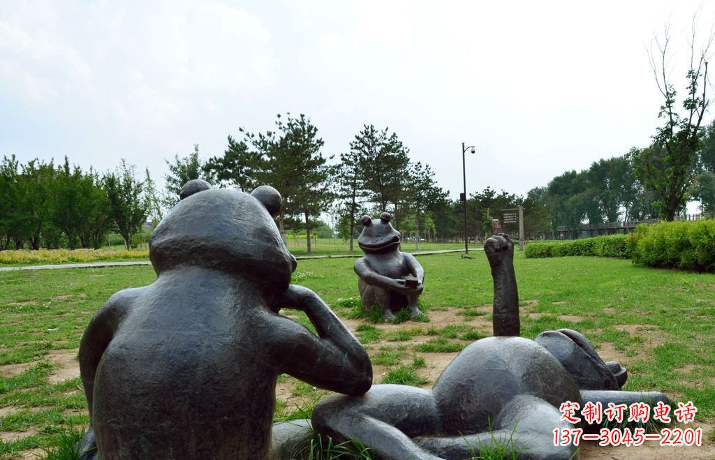 宜宾中领雕塑 | 艺术级青蛙铜雕