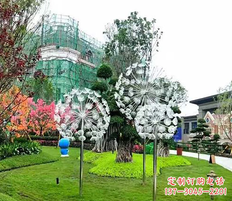 宜宾公园蒲公英雕塑