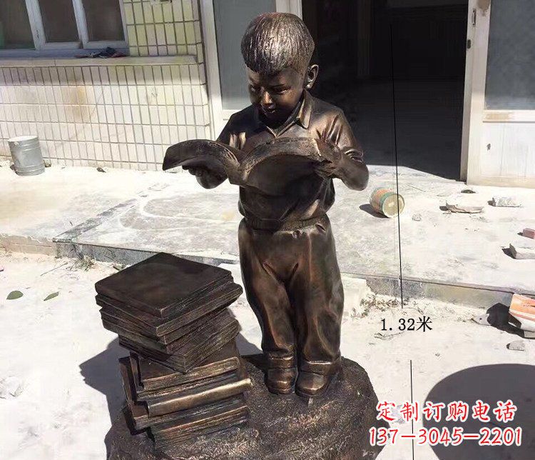 宜宾杰出的小孩铜雕