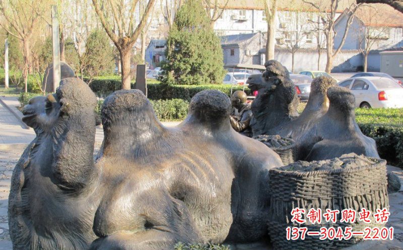 宜宾特大型骆驼铜雕
