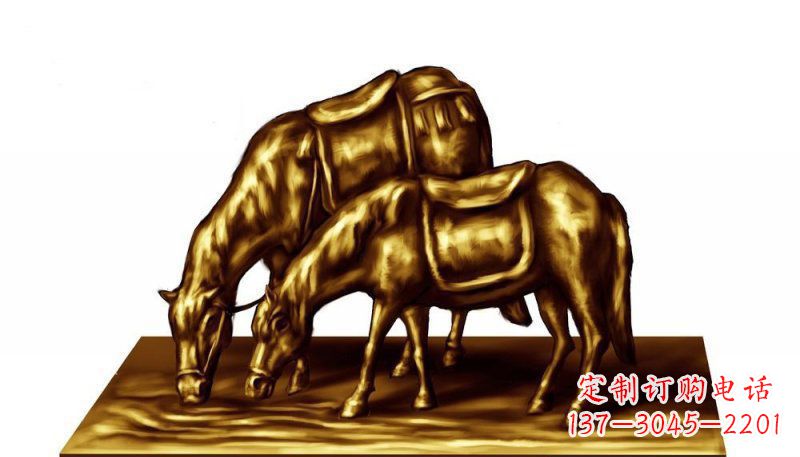 宜宾中领雕塑精美铜制动物雕塑