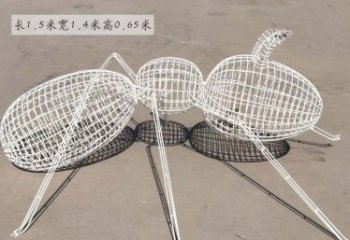 宜宾美轮美奂的蚂蚁镂空雕塑