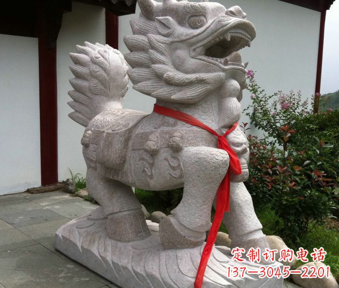 宜宾古典神麒麟石雕,令人叹为观止的精美艺术