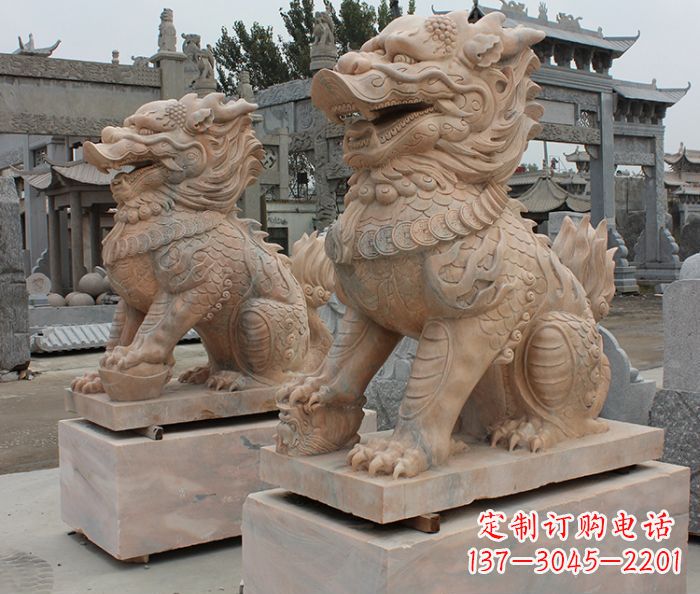 宜宾尊贵的古典麒麟雕塑