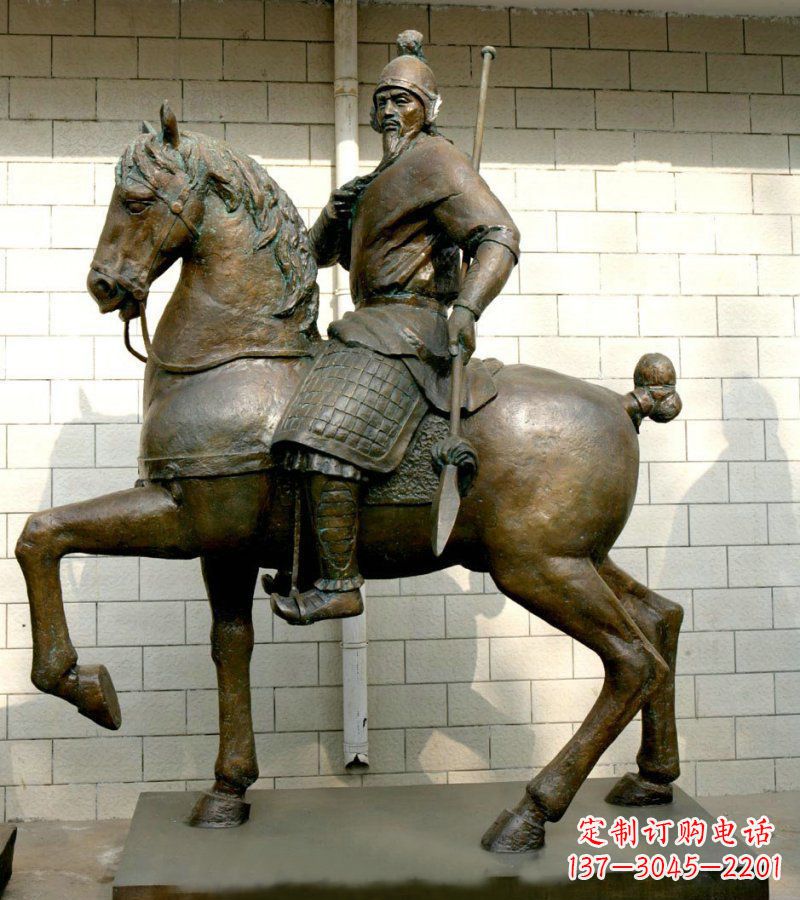 宜宾中领雕塑:古罗马战士公园铜雕
