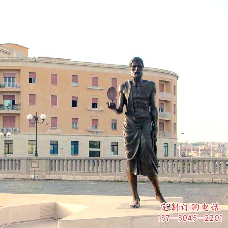 宜宾中领雕塑阿基米德经典雕塑,历久弥新!