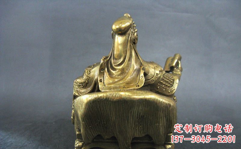 宜宾关公雕像·铜雕精美