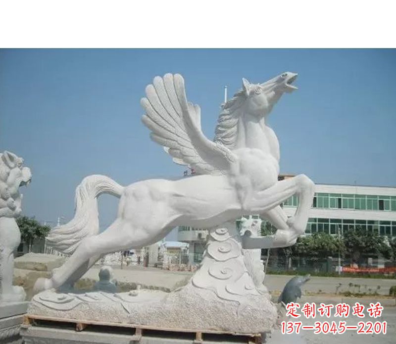 宜宾中领雕塑推出的精美汉白玉马雕塑,全部由经…