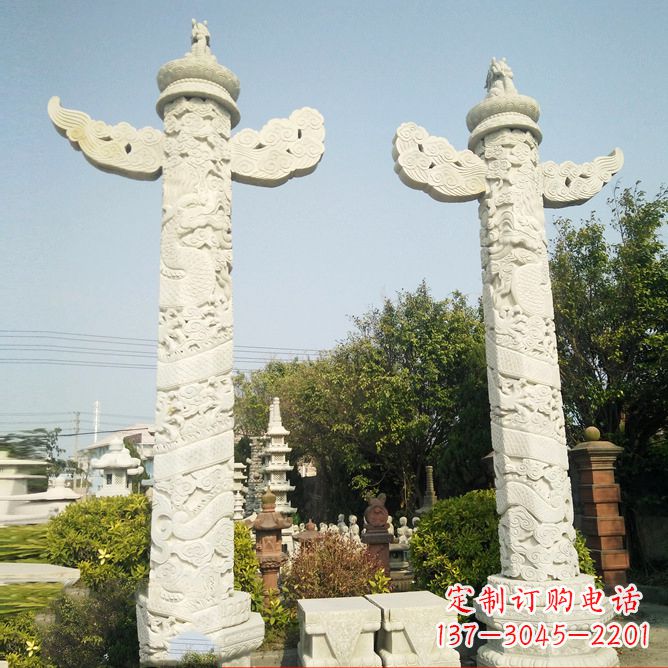 宜宾华表石雕塑,定制专属礼物