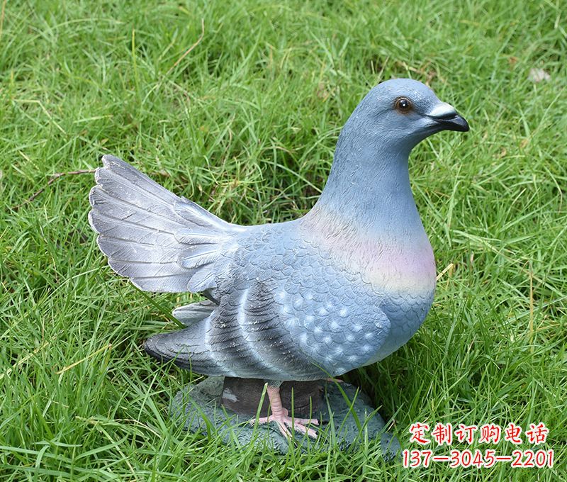 宜宾传递和平信息的和平鸽雕塑