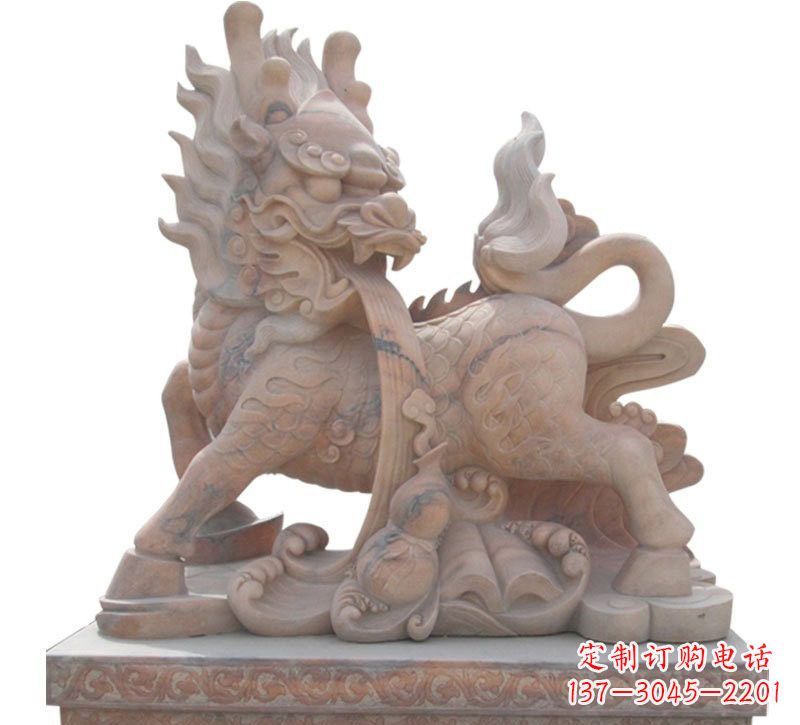 宜宾魅力十足的麒麟石雕